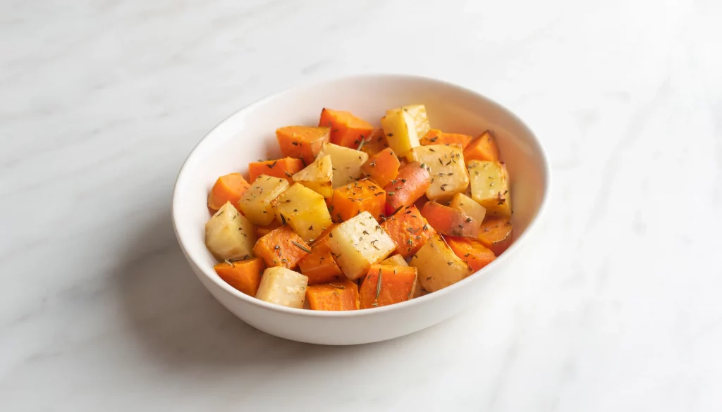 Roasted Root Vegetables with Rosemary and Thyme