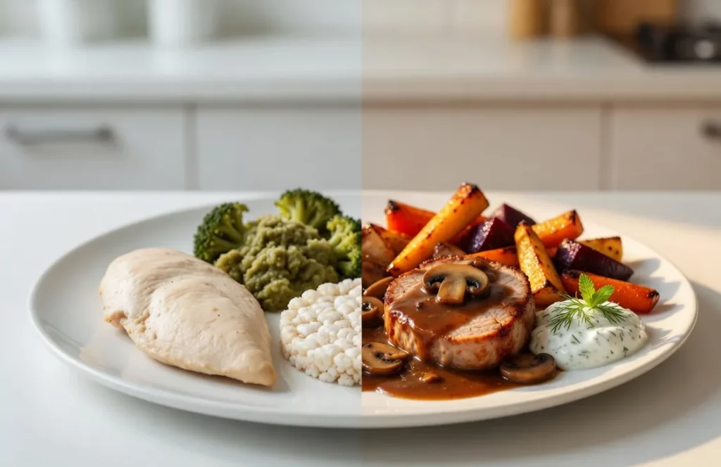 Are You Tired of Chicken Yet? Why bland diet foods are the wrong choice on GLP-1